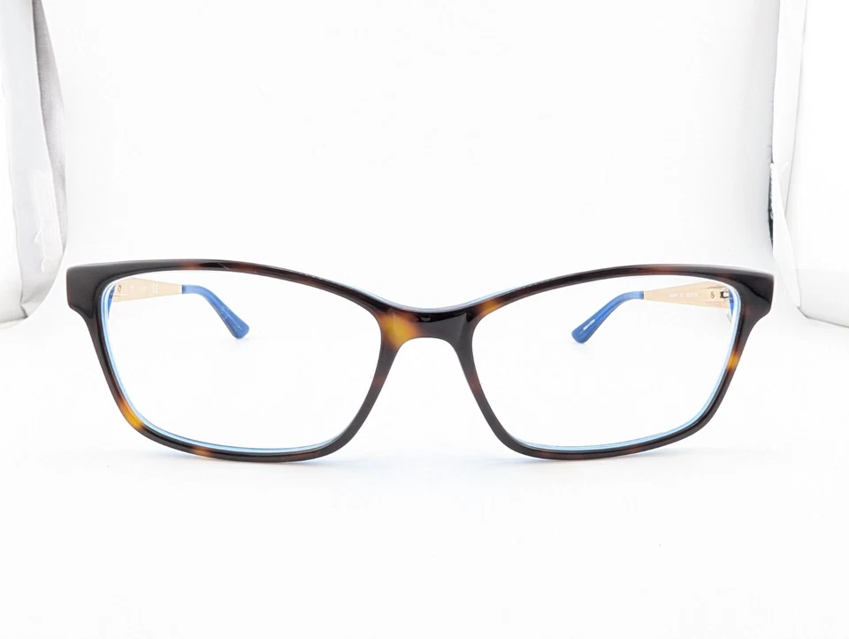 Solo monturas para gafas Guess, GU2538-F 052, 55-15-135, marrón/azul Foto 2 de 4