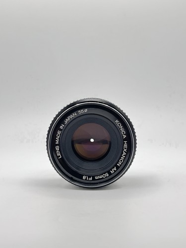 Konica Hexanon AR 50mm f/1.8 Manual Focus Prime Lens From Japan — WORKS GREAT✅ - Picture 2 of 4