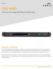 ARRIS DSR 4440 Professional Satellite Receiver