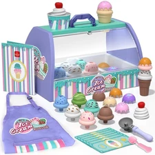 Lehoo Castle Ice Cream Toys for Toddlers 3-5, Toys for 3 4 Year Old Girls, Pl...