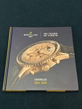 Breitling 2024 / 2025 Watch Catalogue - UK Issue English - 140 Years of Firsts
