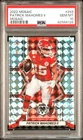 Patrick Mahomes PSA 10 Mosaic Silver Prizm SB LIV MVP Variation 2022 Panini #293