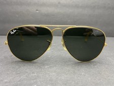 Vintage Ray-Ban Aviator Gold Sunglasses Bausch  Lomb Model 58  14 USA
