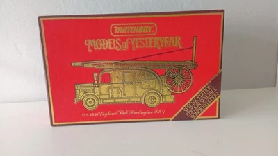 Yesteryear YS-9; 1936 Leyland Cub Fire Engine FK-7; Leyland; Excellent Boxed - Image 1 of 4