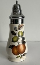 Vintage orange & lemon motif Midwinter China cake/patisserie sugar shaker 19cm