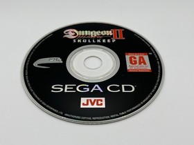 Dungeon Master II: Skullkeep (Sega CD, 1994) CIB Complete W/Foam - Clean Disc