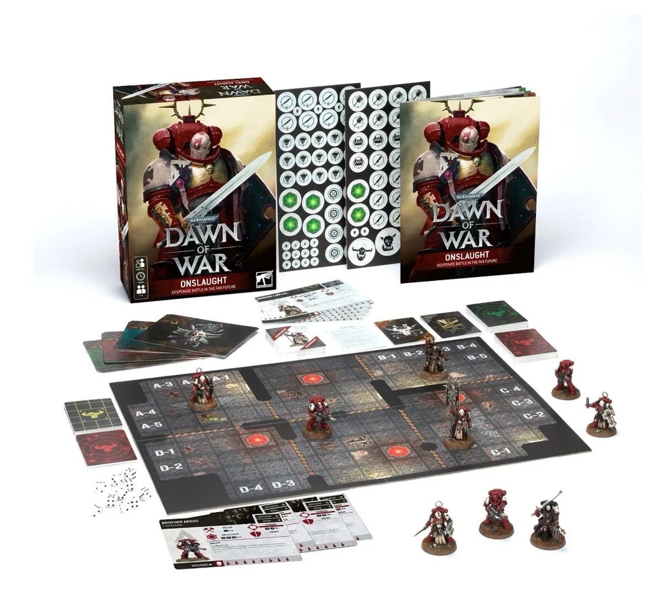 Warhammer 40K Onslaught Dawn of War Board Game NEW SEALED- IN HAND FAST SHIP! - Image 3 of 4