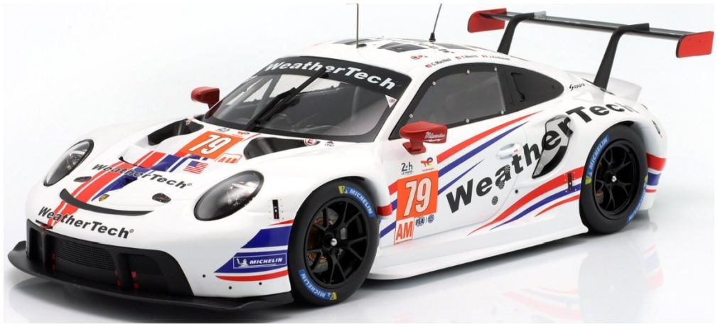 1:18 IXO LEGT1823017 MacNeil/Bamber/Vanthoor Porsche 911 RSR #79 24h LeMans 2021
