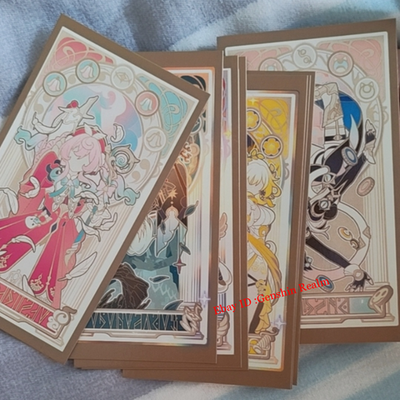 hsr holographic cards Anime Honkai: Star Rail Amphoreus Hero Divination Game Card Collection Gift