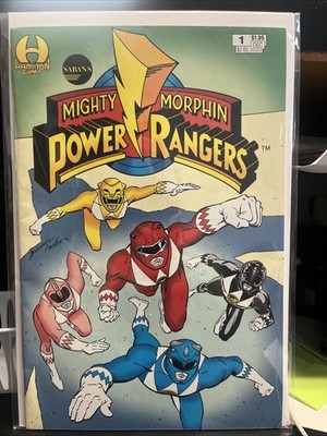 Saban's Mighty Morphin Power Rangers Lot Of 6 1994 Hamilton Comics