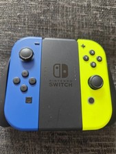 Nintendo Joy Con (10002887) Gamepad - Blue/Yellow Hardly Used Mint