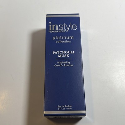 InStyle Fragrances Platinum Collection Patchouli Musk EDT 3.4 oz Brand New