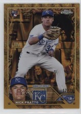 2023 Topps Gilded Collection Gold RayWave Refractor 17/25 Nick Pratto #33 a8r