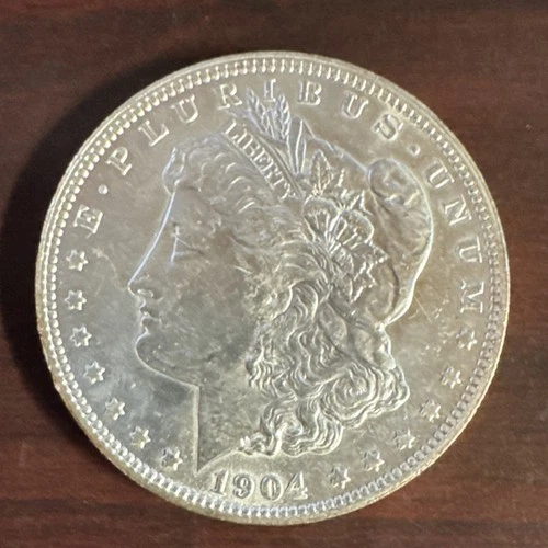 1904-O New Orleans Mint Morgan Dollar Silver Uncirculated  $1 Coin