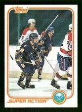 Danny Gare 1981-82 Topps #127 East Buffalo Sabres NM