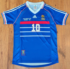 Maillot France Coupe du Monde 1998 Zidane S - FFF 98 shirt