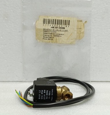 RAPA Solenoid Valve BV01 L2 M13 IP54 230V 8W 0-19bar Kvaerner 445.301.00069