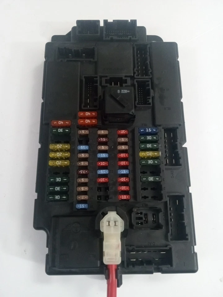 07-14 Mini Cooper R56 Front SAM Fuse Box Relay Fuses Relays 61.35 3453736-01 M2 - Image 2 of 4