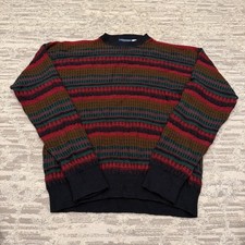 Vintage Pendleton 100% Virgin Wool Made In USA Sweater Knit Men’s Large Read