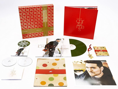 Michael Bublé - Christmas  green Vinyl Limited Super Deluxe Box incl 2CDs & DVD