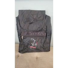 Vintage Disney Beauty and the Beast Musical Backpack Black Logo Bag NWT