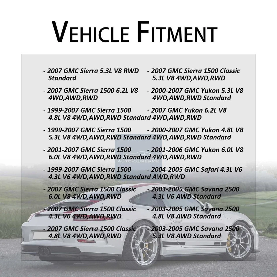 Eje trasero todas las juntas juntas juntas en U GMB para 1988-1990 GMC S15 4,3 L 4x4 Foto 3 de 4