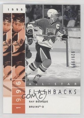2002-03 SP Game Used All-Star Flashbacks /999 Ray Bourque #59 HOF 3y4