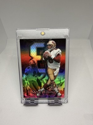 Fleer 1999 Flair Showcase Steve Young #96 49ers Football Card