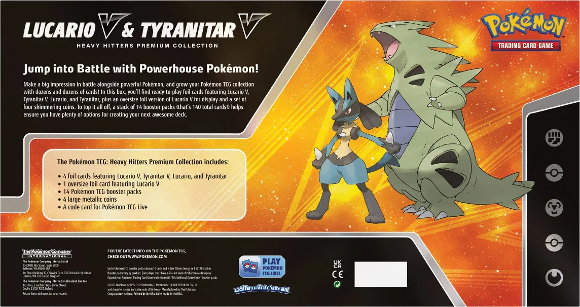 Pokemon TCG: Heavy Hitters Premium Collection Box: Featuring