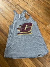 American Apparel Size Medium Racer Back Tank Top Central Michigan University 
