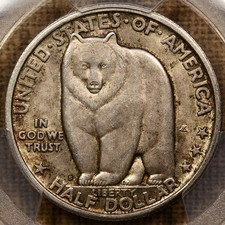 1936-S Bay Bridge half, PCGS AU58 CAC, superb original coin DavidKahnRareCoins