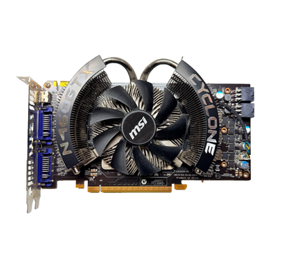 MSI NVIDIA N460GTX Cyclone PCI Express x16 VIDEO CARD 768MB GDDR5
