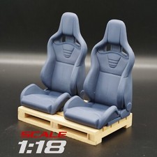 118 Recaro Sportster Style Racing Seats For Porsche Diecast Bmw Nissan Models 118 Recaro Sportster Style Racing Seats For Porsche Diecast Bmw Nissan Models