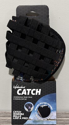 New! Waboba Water Pro Catch Glove & Water-Bouncing Ball One Size Ambidextrous