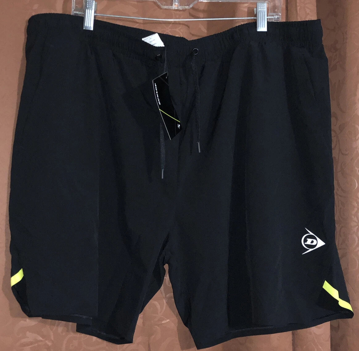 Dunlop Mens Game Shorts Size 3xl New Nwt Yellow stripe eBay
