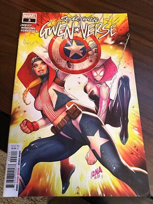 Spider-Gwen Gwen-verse #3 Marvel - 1st Gwen Stacy as Iron Gwen 2022