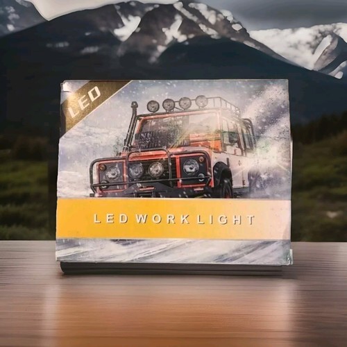 16LED 48W 12/24V Volt Work Light Bar Flood Beam Lamp For Off Road SUV Truck Pods - Foto 4 di 16