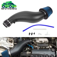 BLACK Cold Air Intake Pipe Kit For Honda Civic 96-00 EK For Honda Civic 92-95 EG