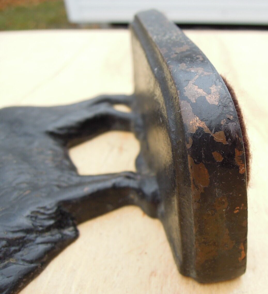 Chow Dog Cast Iron Vintage Book End Antique Door Stop eBay