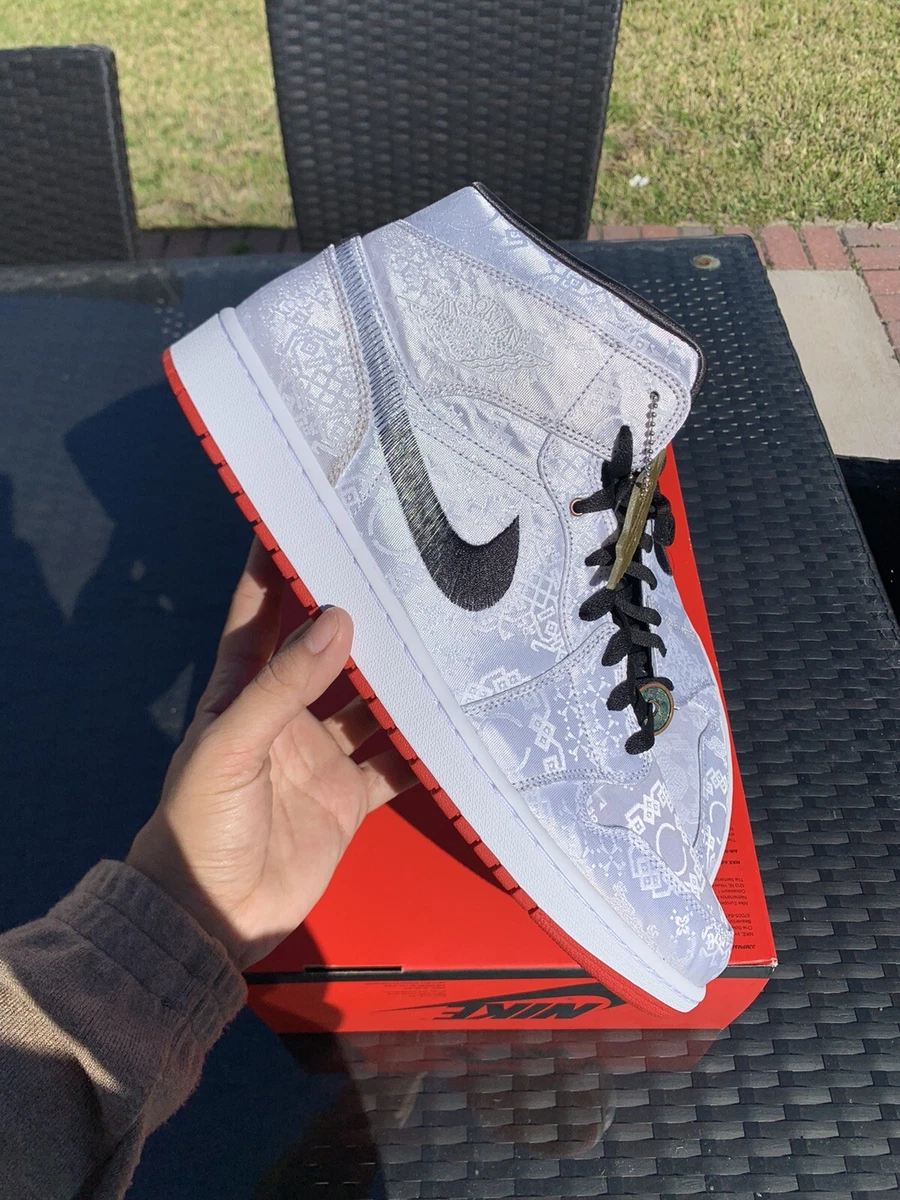 Air Jordan 1 Mid SE Fearless Edison Chen CLOT Men s Size 16 CU2804 100
