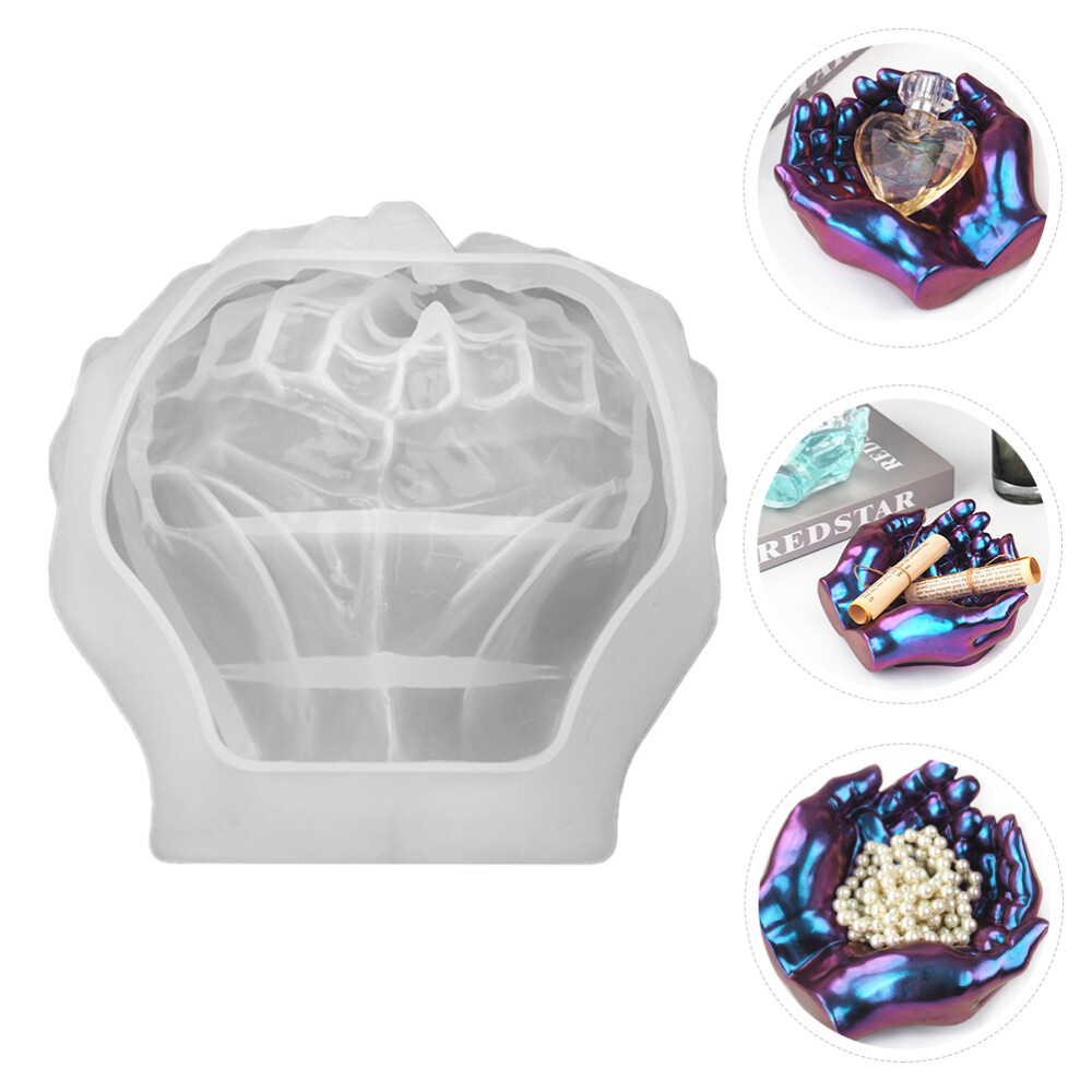 Resin Ashtray Hand Statue Hand Ashtray Art Ashtray Hand Tray Soap Dish