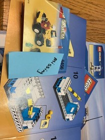 LEGO 6456 Vintage Town Space Port Mission Control, Nearly Complete