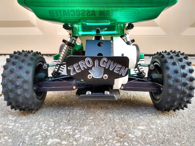 Team Associated Vintage RC10 Zero F***S Given Rear Bumper (Black)