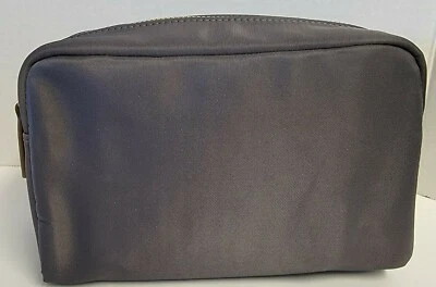 MARK & GRAHAM Mark and Graham COMMUTER TRAVEL POUCH CHARCOAL Cosmetic Shaving Makeup Bag