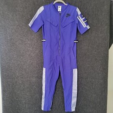 Youth Size M Unisex NIKE Sportswear KP Kids Union Suit Jumper Jumpsuit Purple
