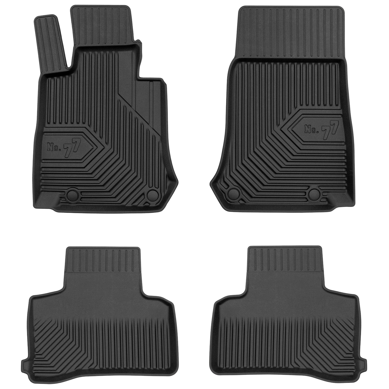 Tapis TPE Frogum No.77 étanche et anti-dérapant Mercedes EQC