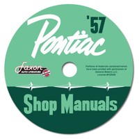 1957 Pontiac Werkstatthandbuch CD-ROM AC Service & Hydra-Matic Reparatur