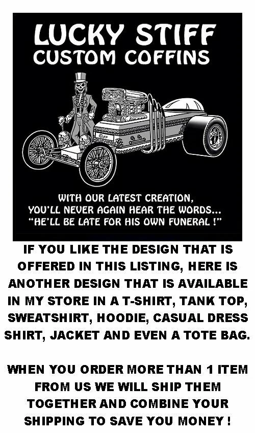 COACH Felpa con cappuccio Lucky Stiff Crematorium & Pizza Palace Scheleton Undertaker con cerniera