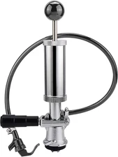 Keg Party Pump, American D System Beer Keg Tap Keg Hand Pump 4'' Picnic Pump wit