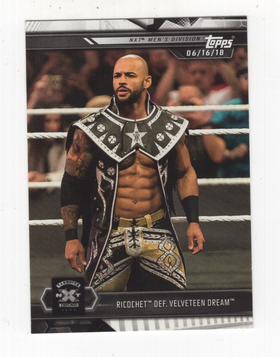 2019 TOPPS WWE NXT WRESTLING - RICOCHET DEF VELVETEEN DREAM #31 | eBay